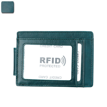 メンズ財布 rfid カードバッグ レトロ 男性用ウォレット