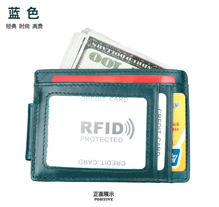 メンズ財布 rfid カードバッグ レトロ 男性用ウォレット