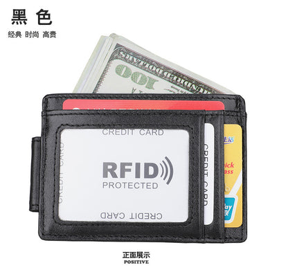 メンズ財布 rfid カードバッグ レトロ 男性用ウォレット