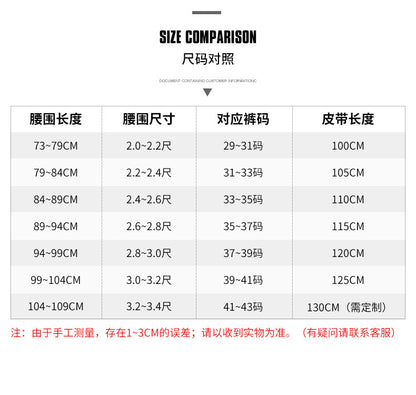 シャムワニ皮 本革製 自動バックル メンズベルト カジュアル ビジネスや通勤