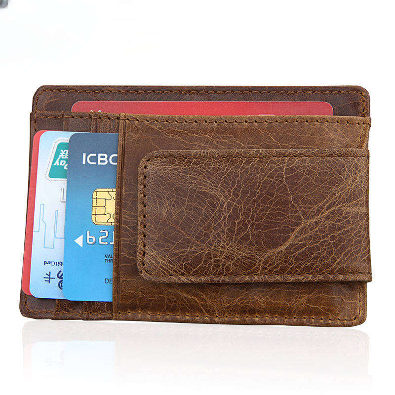 men's wallet rfid card bag retro men's wallet 