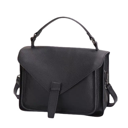 Women's Handbag Shoulder Bag Retro Large Capacity Cowhide Bag Messenger Bags Shoulder Bag