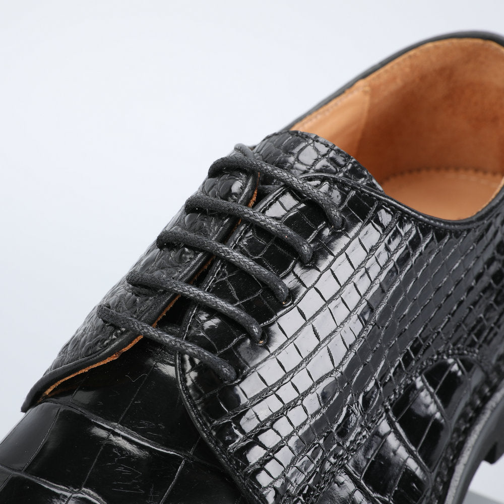 Genuine crocodile leather men's leather shoes casual business shoes 