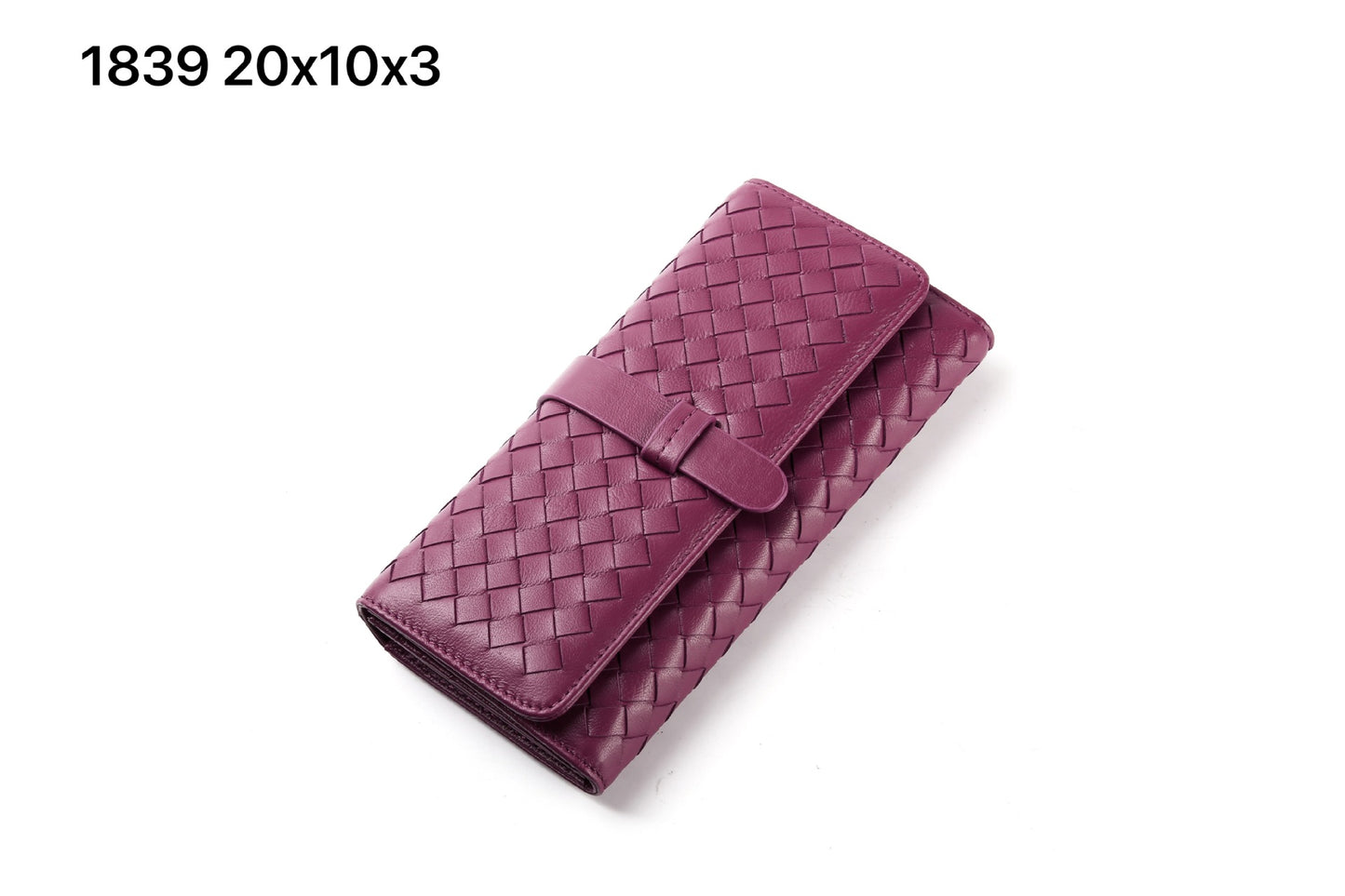 Long Wallet Knitted Women's Wallet Large Capacity Wallet Simple Clutch Bag Fashion Wallet