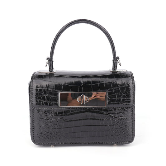 Crocodile leather women Kelly bag ladies bag casual genuine leather pouch fashion shoulder bag