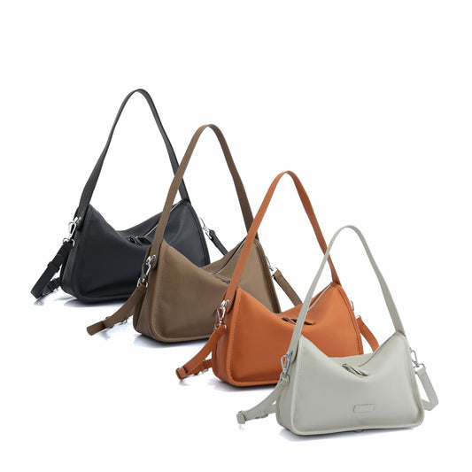 Cowhide women's bag, armpit bag, large capacity shoulder bag, crossbody bag, goes with anything