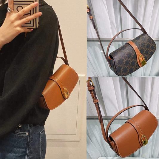 Retro saddle bag Luxury shoulder bag Crossbody bag Casual square bag