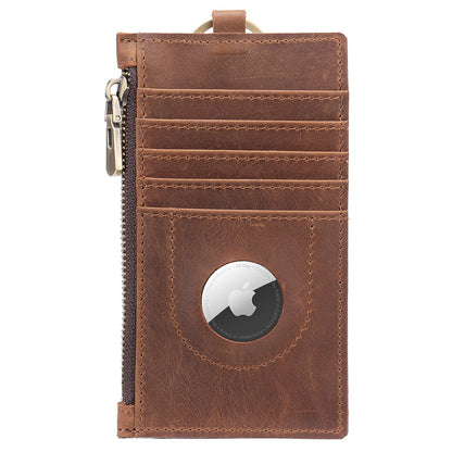 men's wallet airtag positioning retro card holder men's wallet 