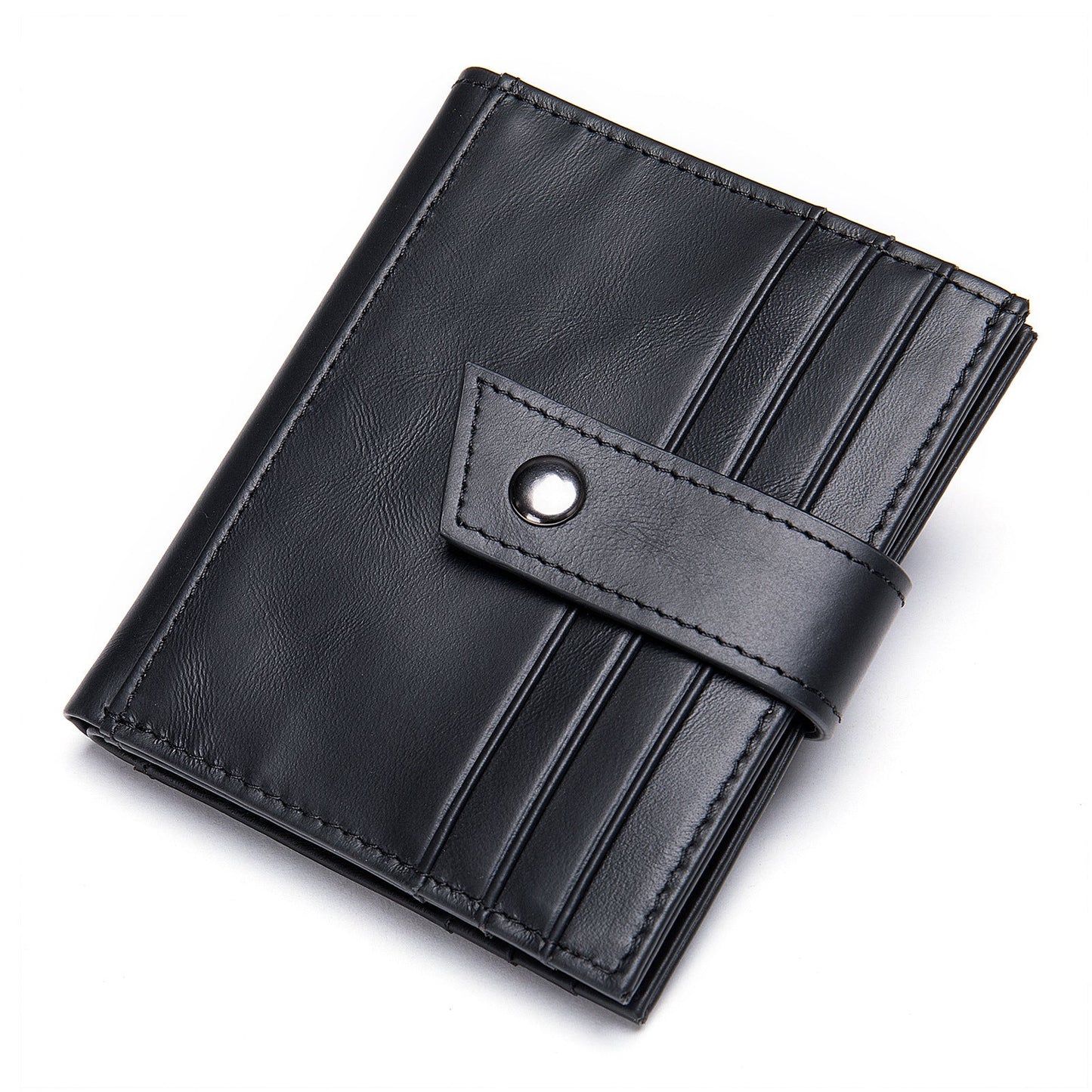 Men's Wallet Genuine Cowhide Leather Card Bag RFID Thin Men's Wallet