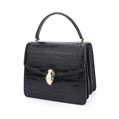 Crocodile leather bag women genuine leather casual fashion handbag shoulder cross bag female fashion