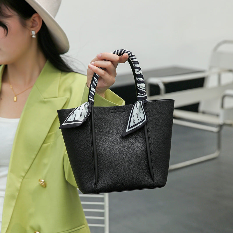 Genuine Leather Women Bag Tote Bag Women Commuter Handbag Female Crossbody Shoulder Bag