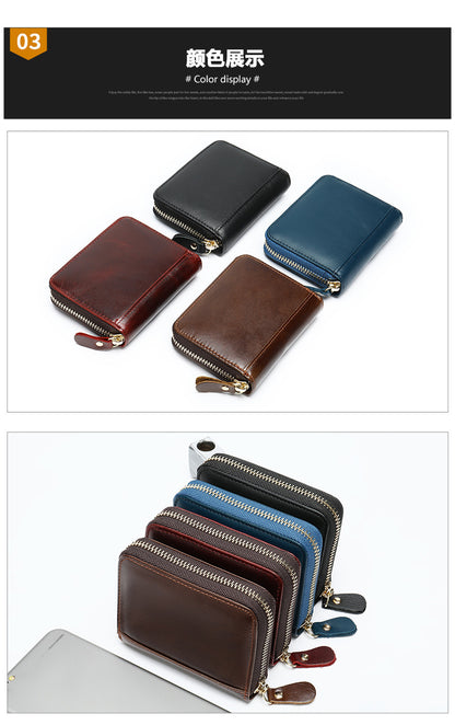 Men's Wallet Coin Purse Card Holder Compact Men's Card Bag Wallet 