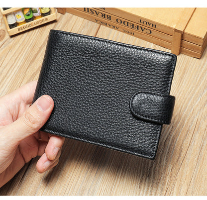 Men's wallet cowhide simple high quality wallet for men 