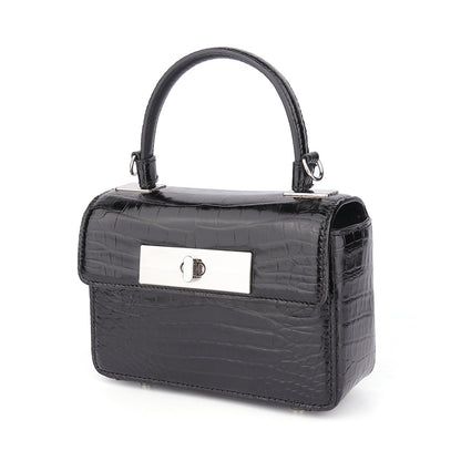 Crocodile leather women Kelly bag ladies bag casual genuine leather pouch fashion shoulder bag