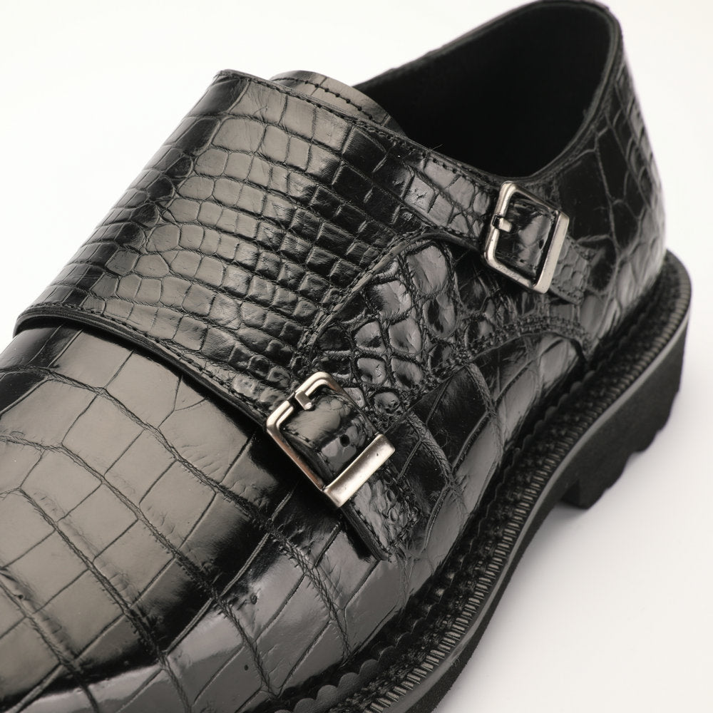 New Crocodile Belly Skin Men's Leather Shoes Genuine Leather Excellent Breathable Rubber Sole Business Shoes