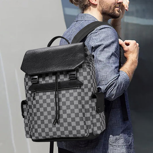 Men's backpack fashion large capacity computer bag travel bag backpack 