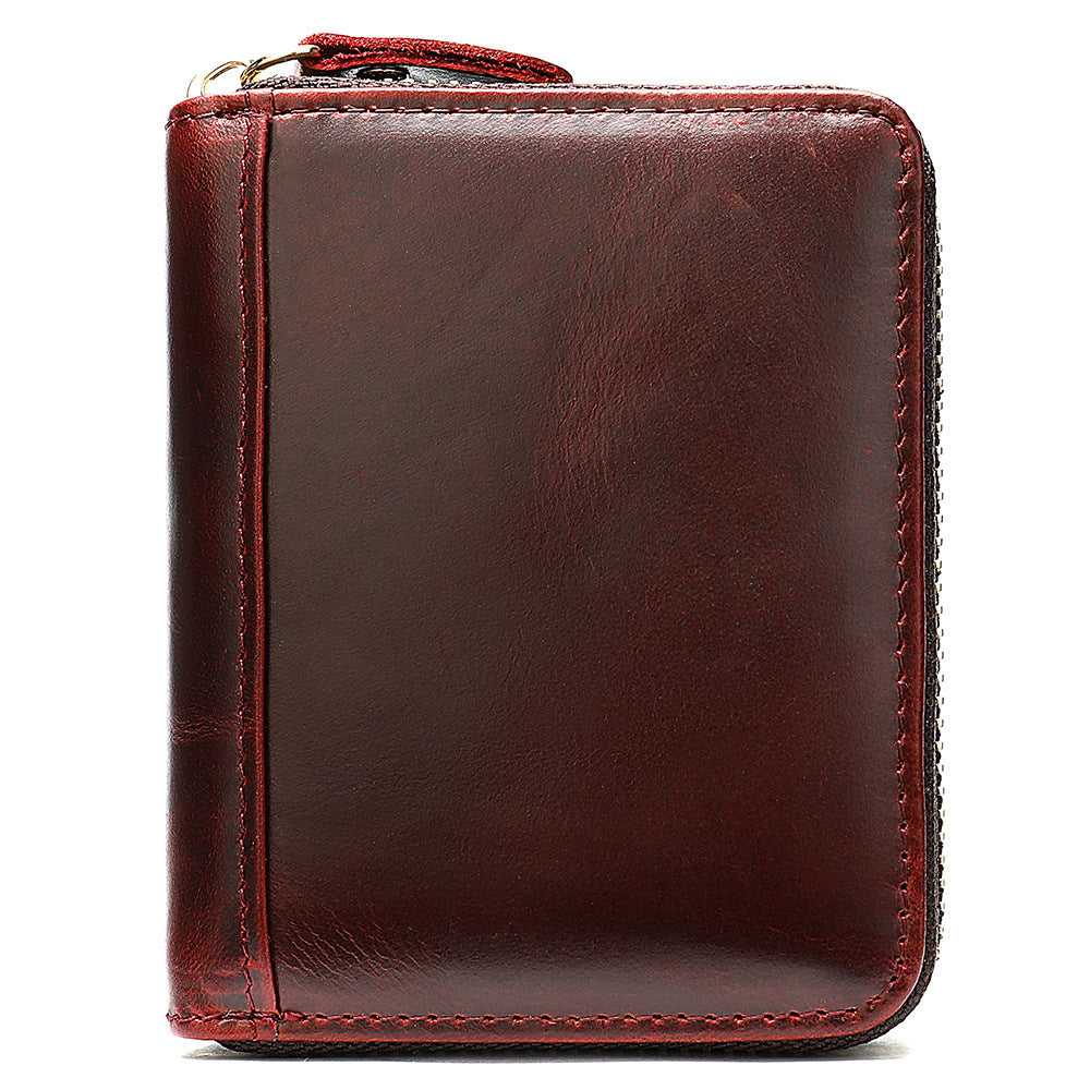 Men's Wallet Coin Purse Card Holder Compact Men's Card Bag Wallet 