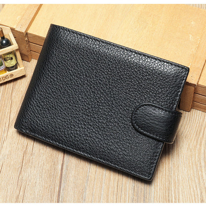 Men's wallet cowhide simple high quality wallet for men 