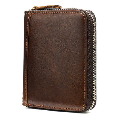 Men's Wallet Coin Purse Card Holder Compact Men's Card Bag Wallet 