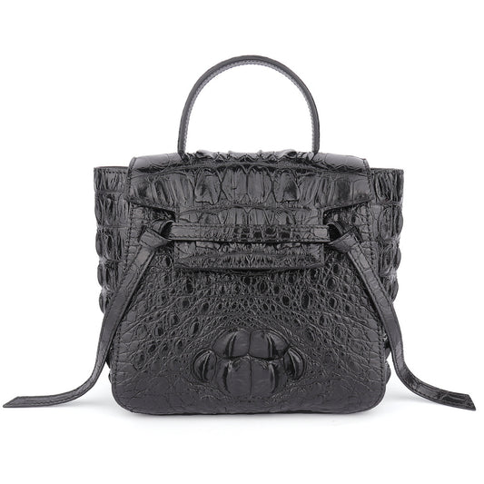 Fashion new Siamese crocodile skin large capacity ladies bag shoulder cross bag handbag 2way bag