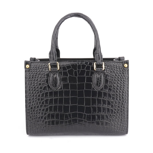 Crocodile leather women's bag casual leather bag ladies bag diagonal shoulder bag 