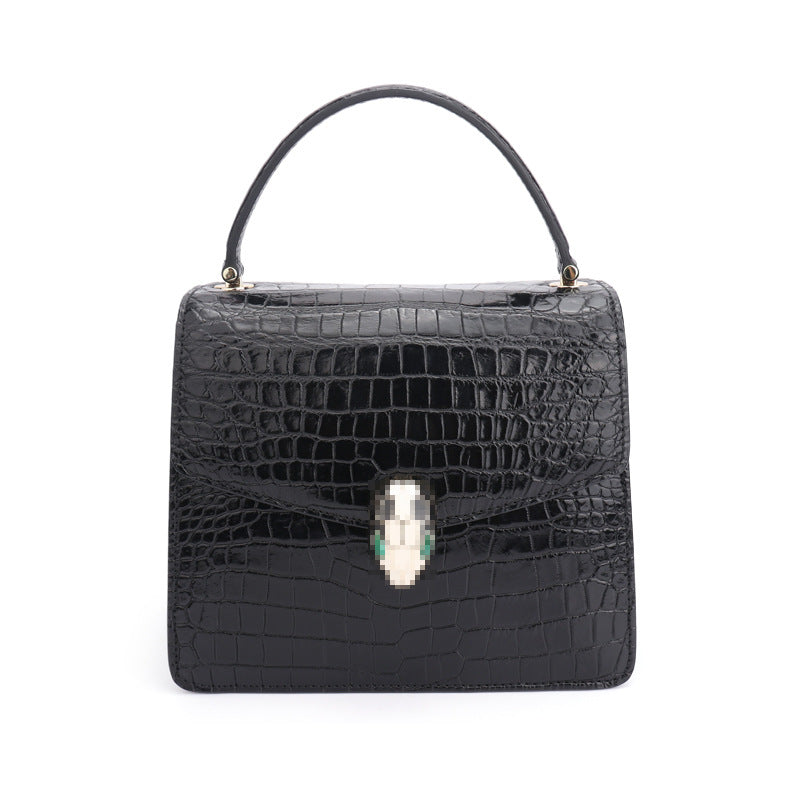 Crocodile leather bag women genuine leather casual fashion handbag shoulder cross bag female fashion