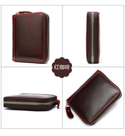 Men's Wallet Coin Purse Card Holder Compact Men's Card Bag Wallet 